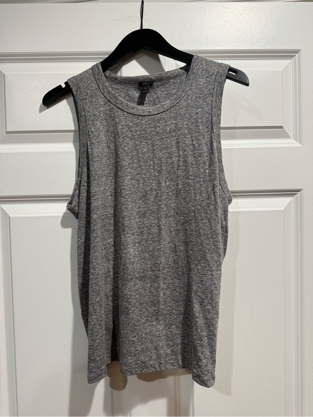 J.Crew Tie Back Tank in Gray Size XL NWT